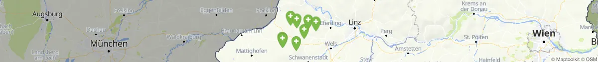 Map view for Pharmacies emergency services nearby Zell an der Pram (Schärding, Oberösterreich)